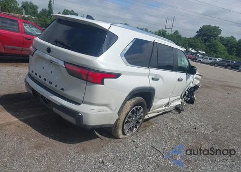 2024 Toyota Sequoia Limited z USA, uszkodzony, nr VIN 7SVAAABA1RX043351